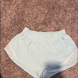 Light blue lululemon shorts 2.5inch